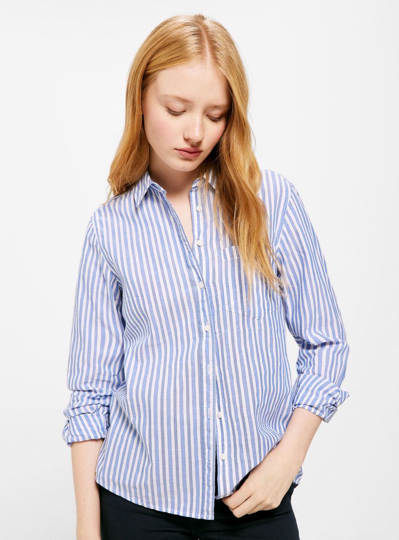 Blusa Rayas Textura