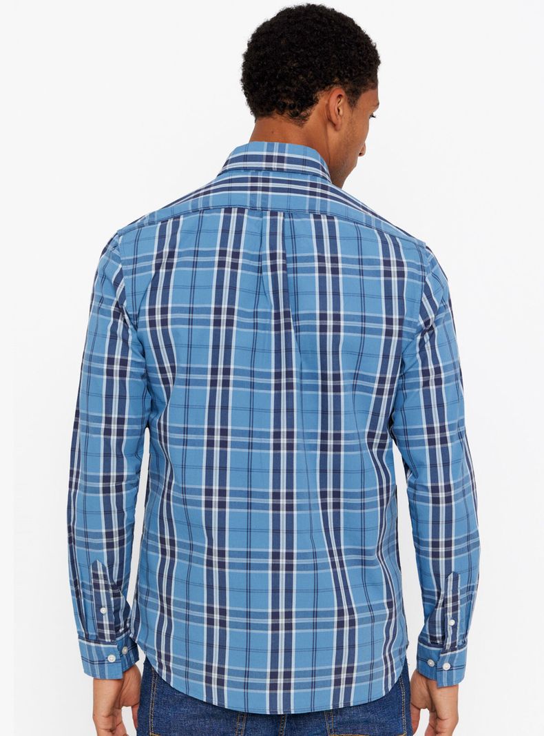 Camisa Cuadros Fácil Plancha-1