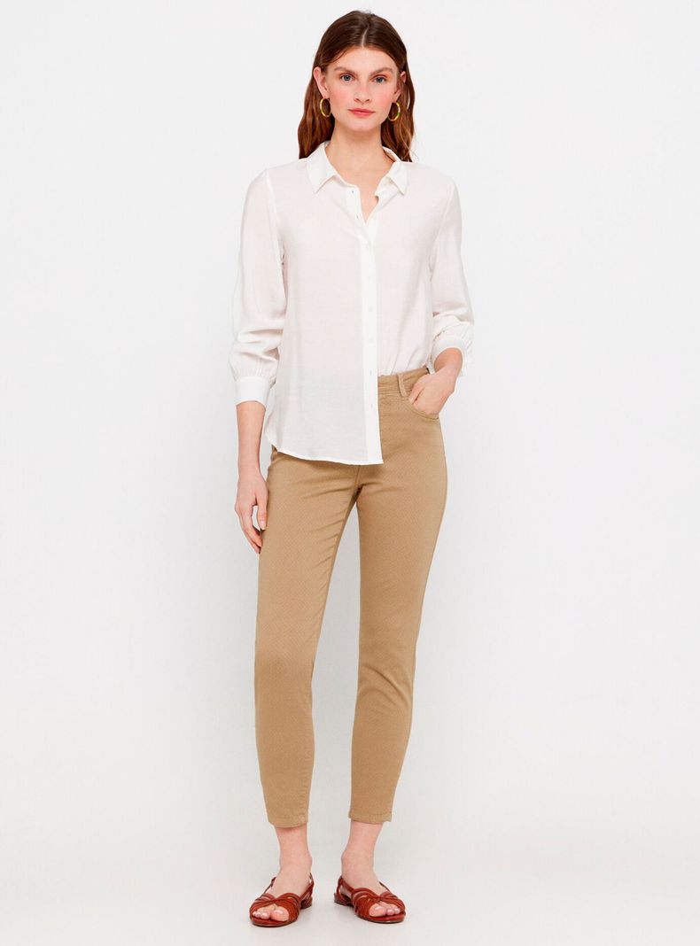 Pantalón Pitillo Jacquard Sensational Fit-3