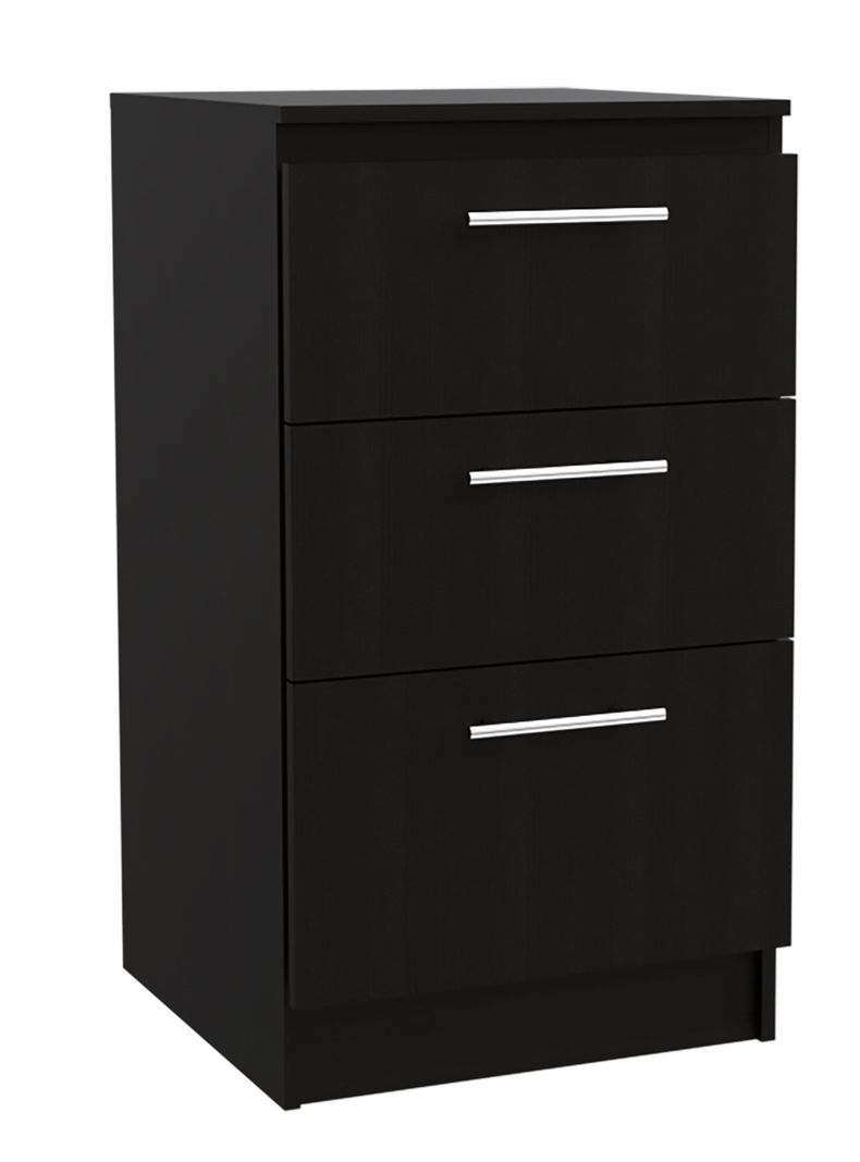 Mueble Inferior 3 Gaveteros Manchester Wengue-3