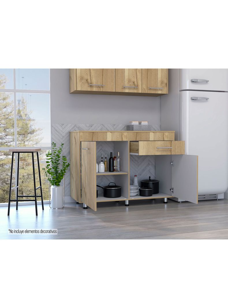 Módulo Inferior 120 Kitchen Orion con Top Melamina-5