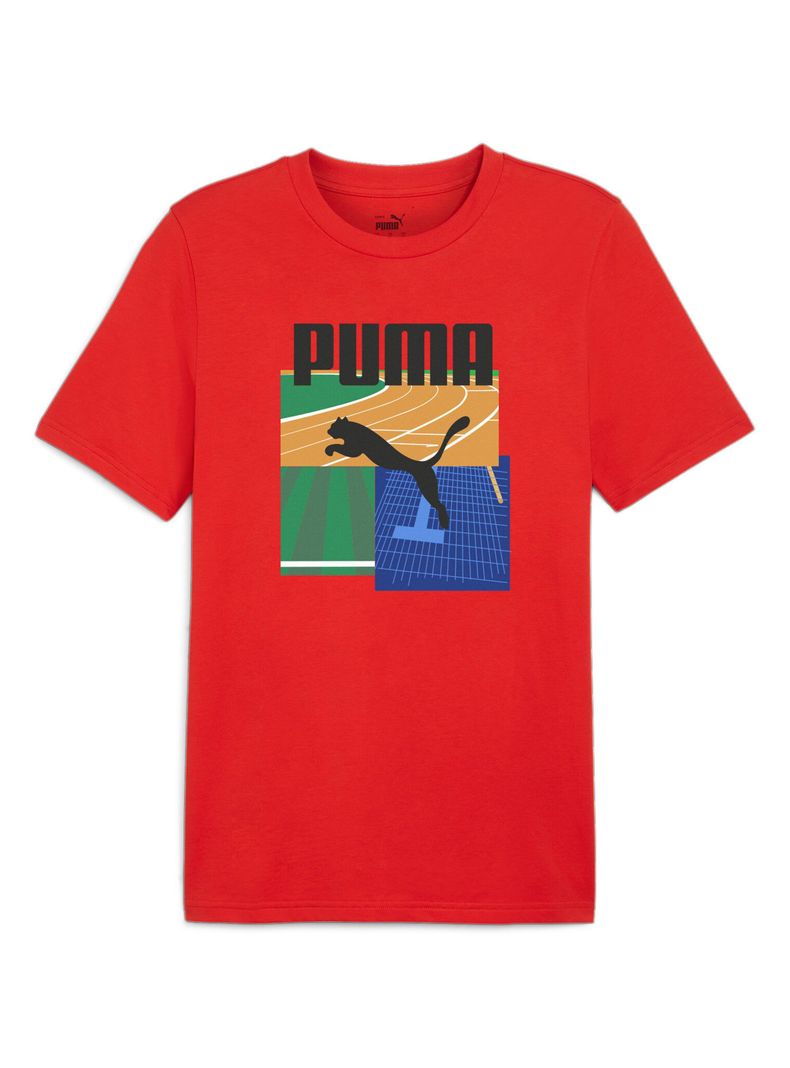 Polera Red Graphics Summer Sports Tee Ii-0