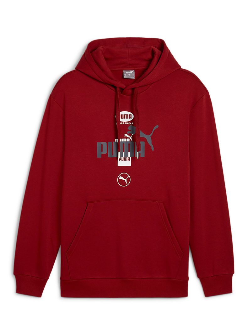 Polerón Logotipo Power Graphic Hoodie Fl-5