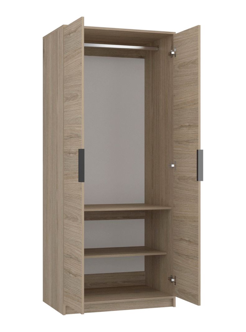 Clóset Kaia 2 Puertas Caramelo-Wengue-2