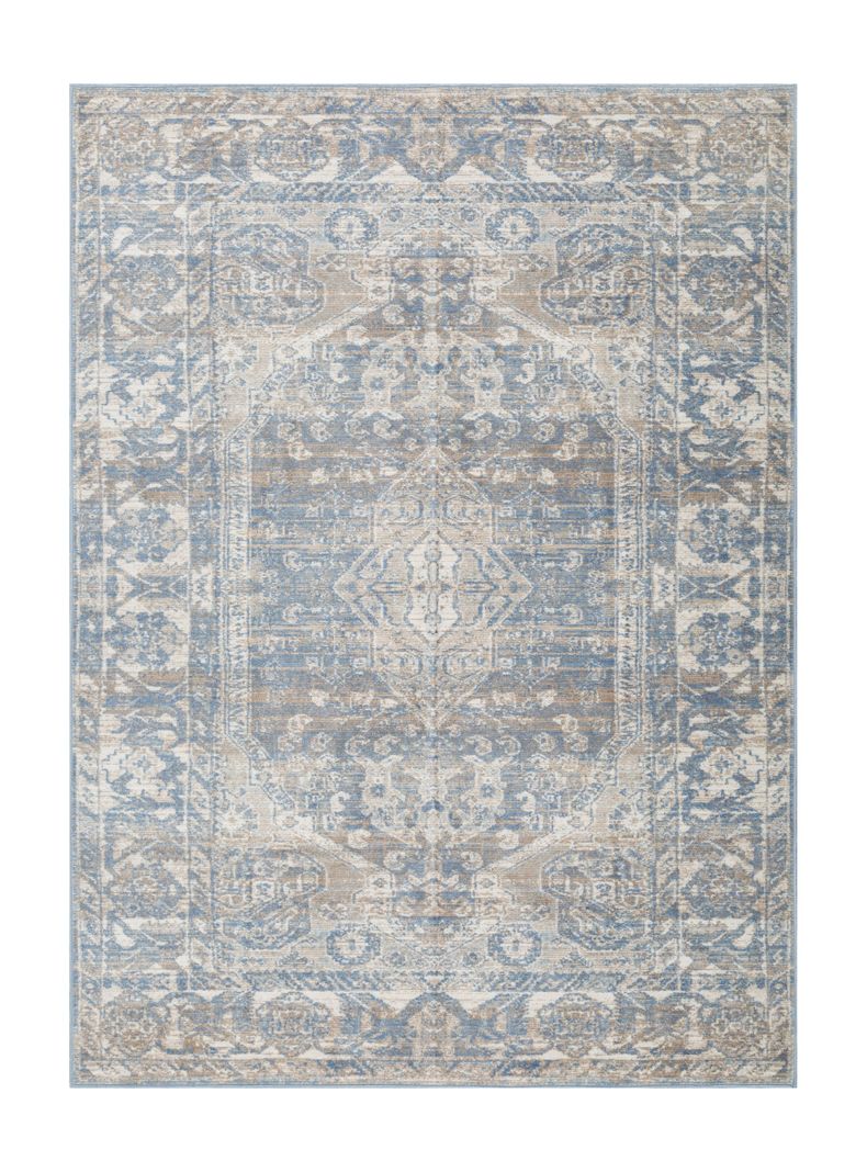 Alfombra Vintage Sky Blue D2 140x200 cm-0