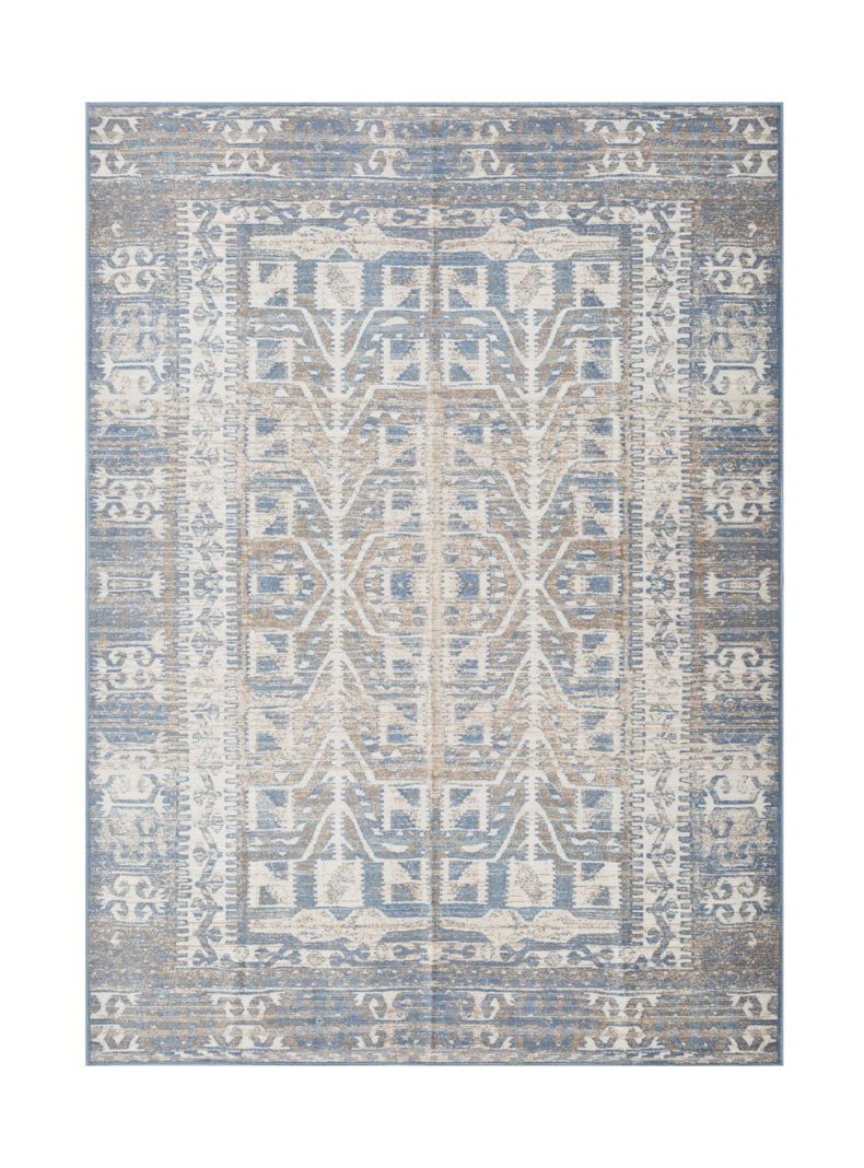 Alfombra Vintage Sky Blue D4 195x285 cm-0