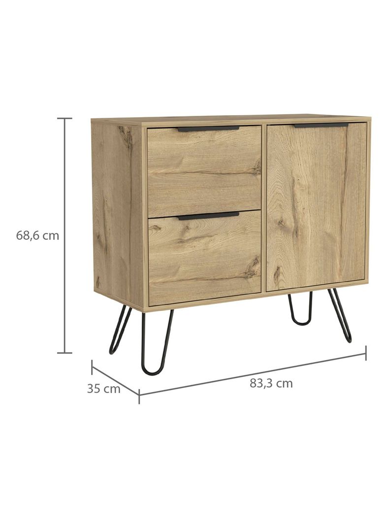 Cómoda Doble Concept D 69 Duna-Wengue-1