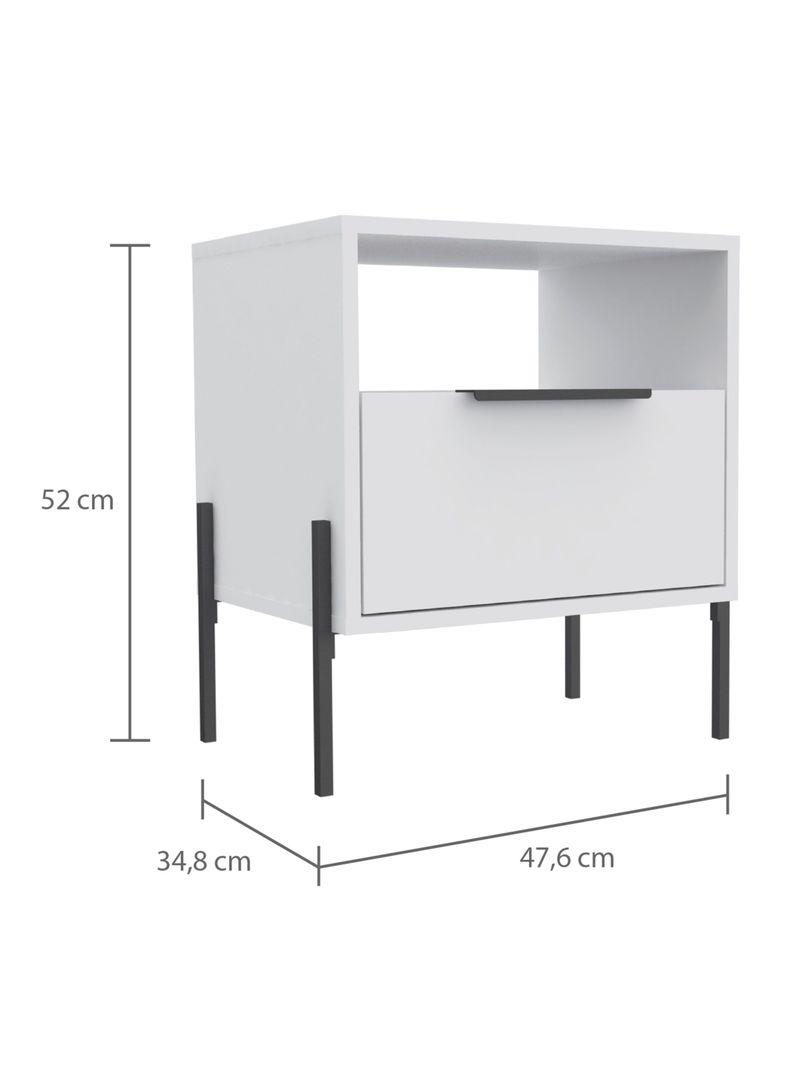 Velador White Collection Blanco-1