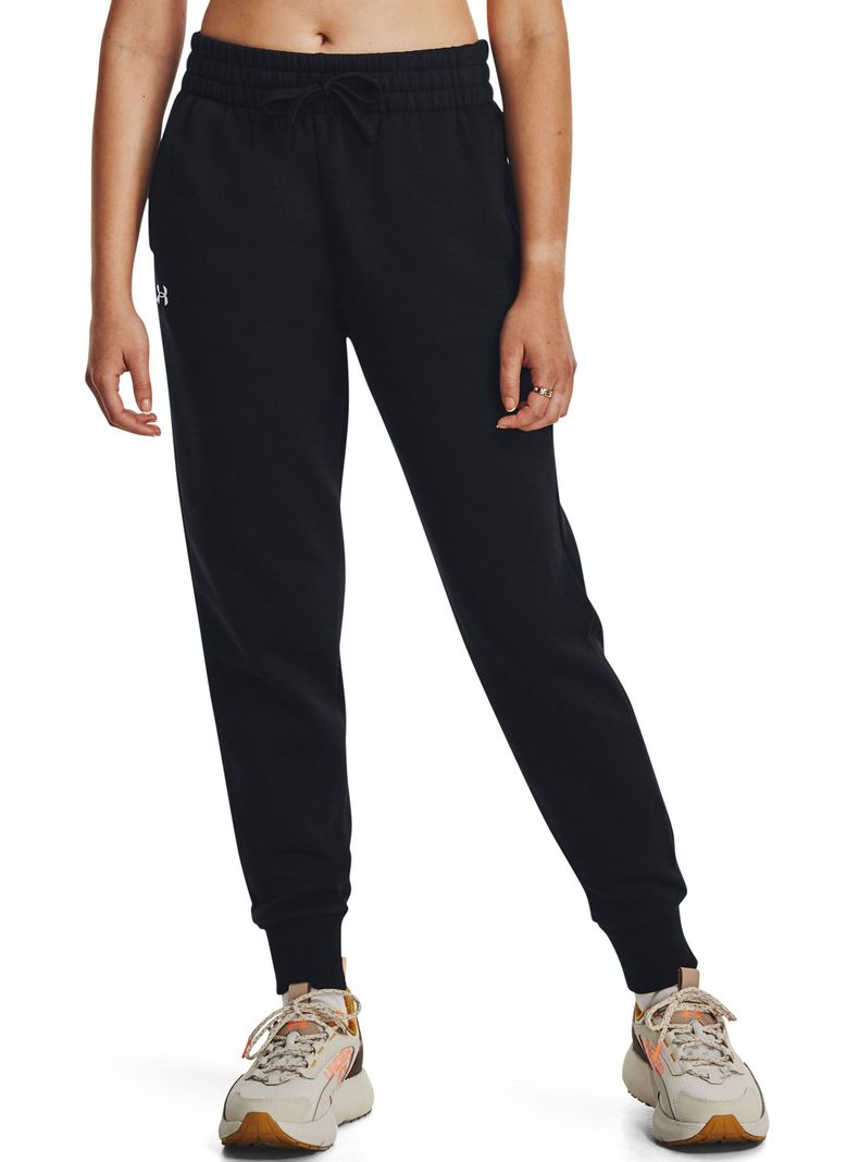 Pantalón de Buzo Logo UA Rival Fleece Jogg-0