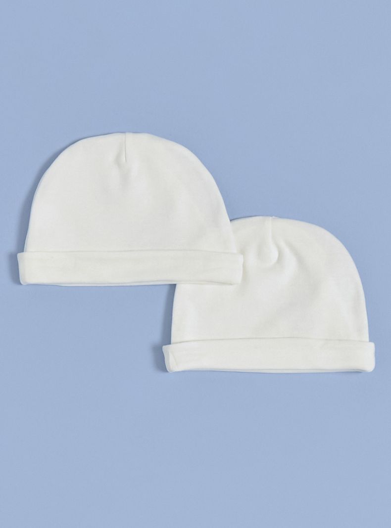 Gorro Bipack Uno Estampado y Otro Liso-1