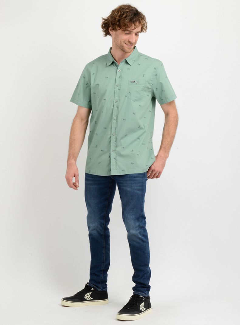Camisa Manga Corta Print Palmerita-3