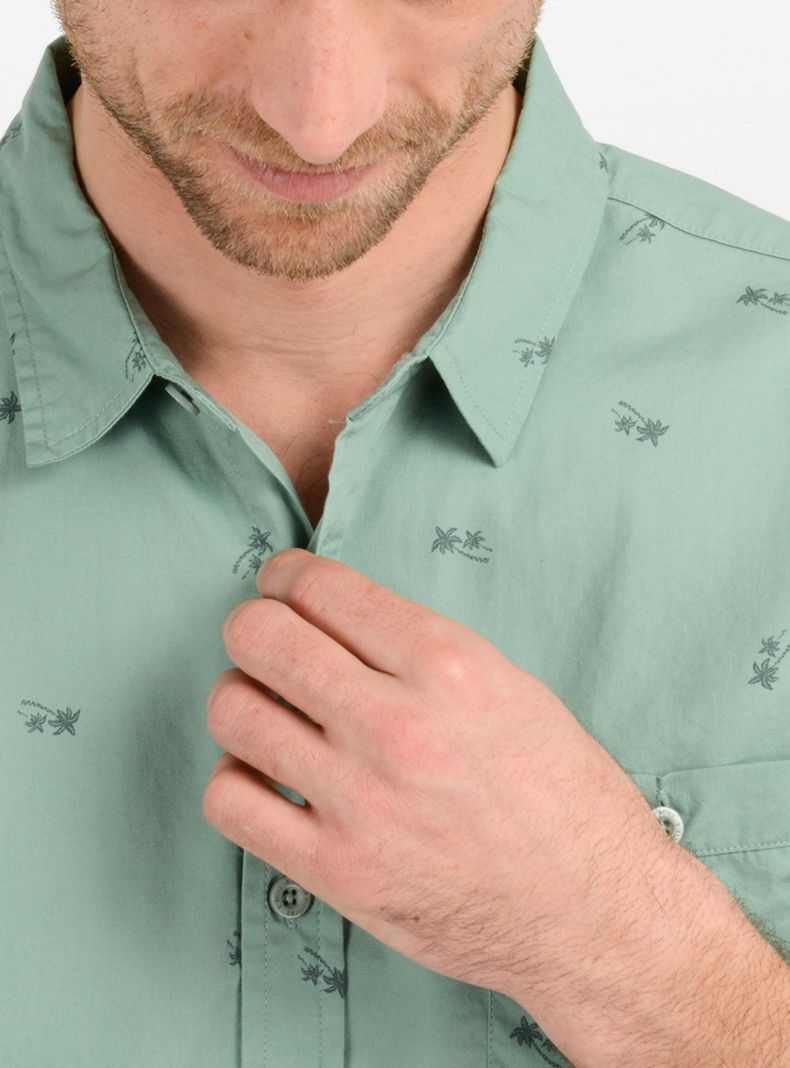 Camisa Manga Corta Print Palmerita-2