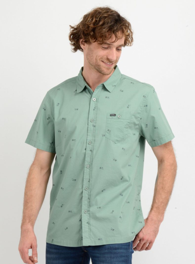 Camisa Manga Corta Print Palmerita-1