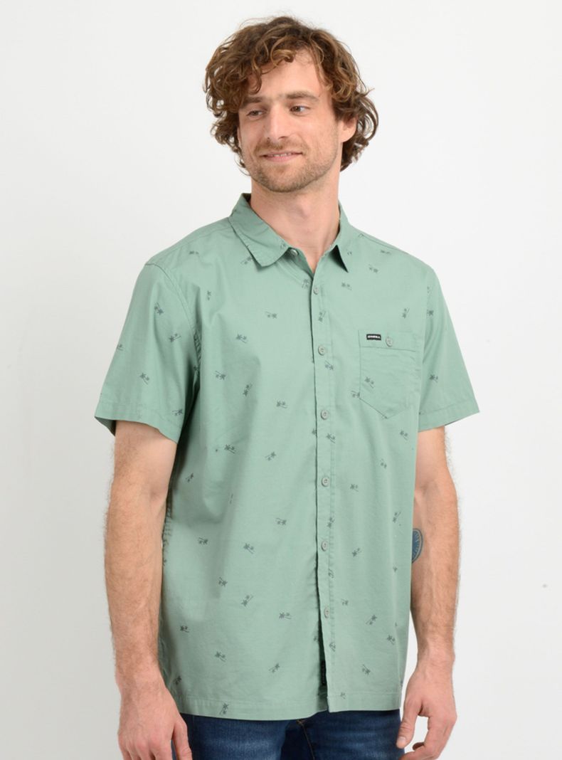 Camisa Manga Corta Print Palmerita-0