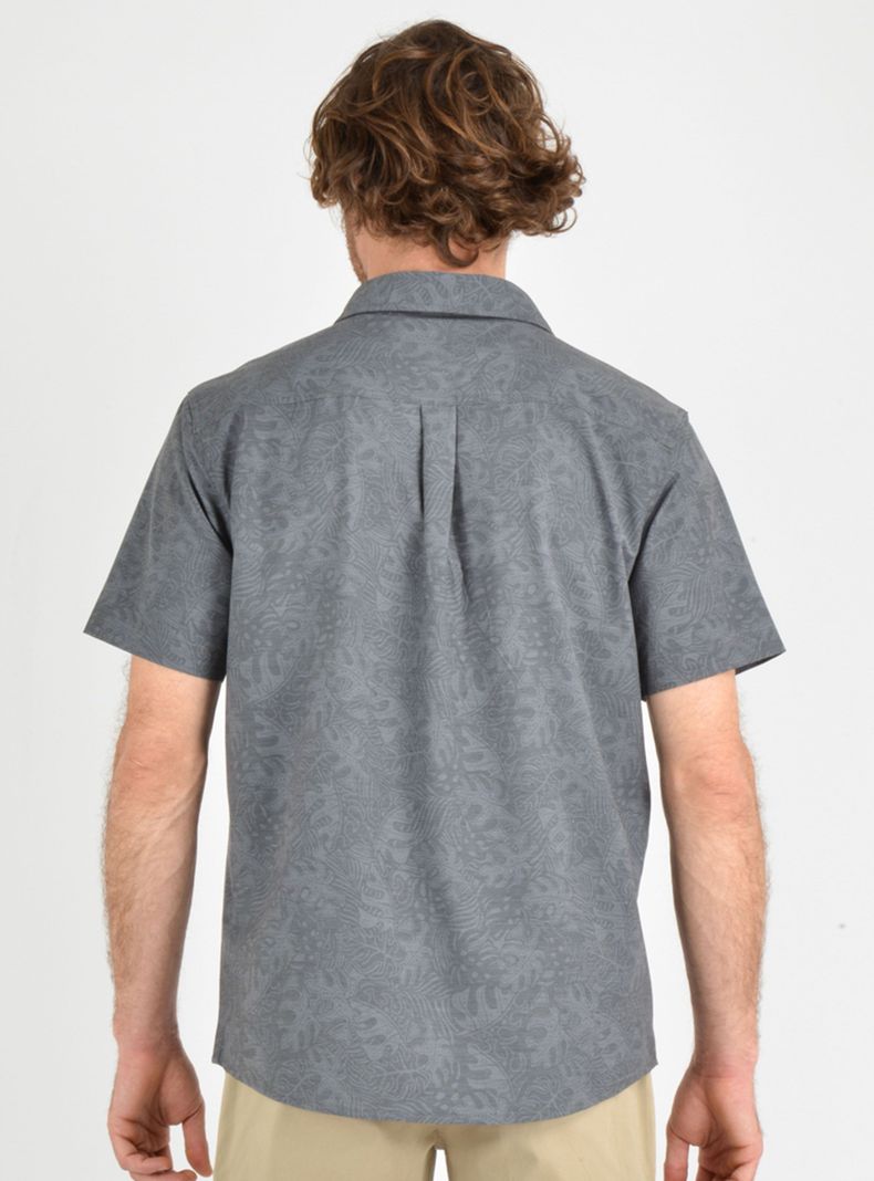 Camisa Estampada Traveler Bolsillo Delantero-1
