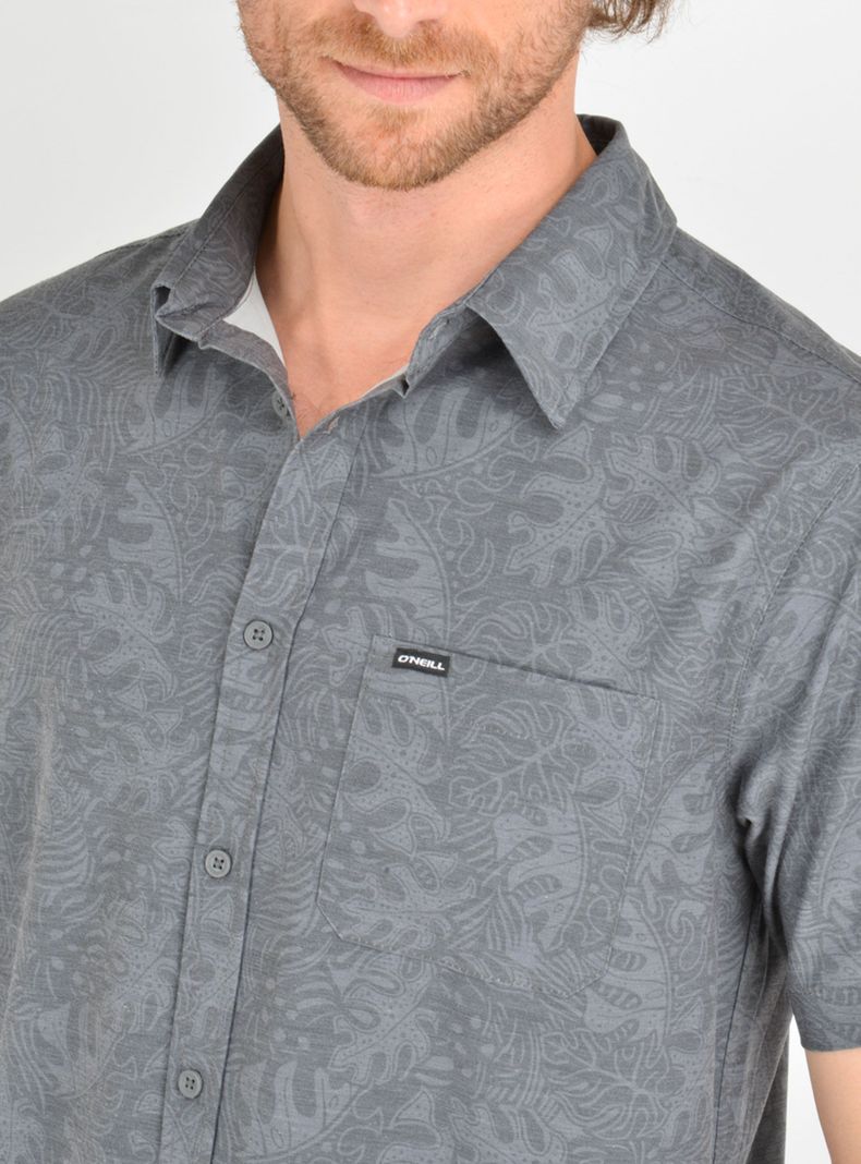 Camisa Estampada Traveler Bolsillo Delantero-3