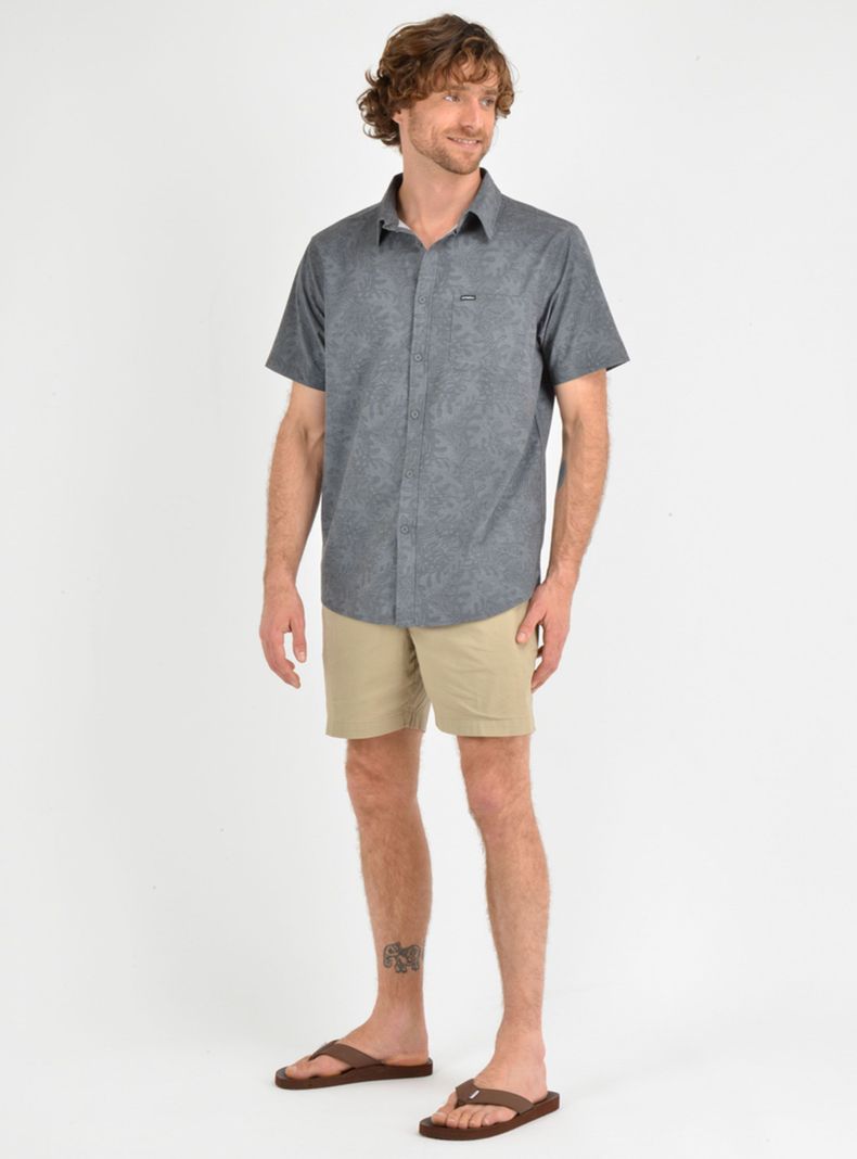 Camisa Estampada Traveler Bolsillo Delantero-2
