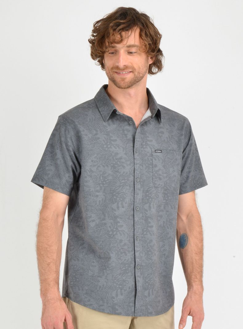 Camisa Estampada Traveler Bolsillo Delantero-5