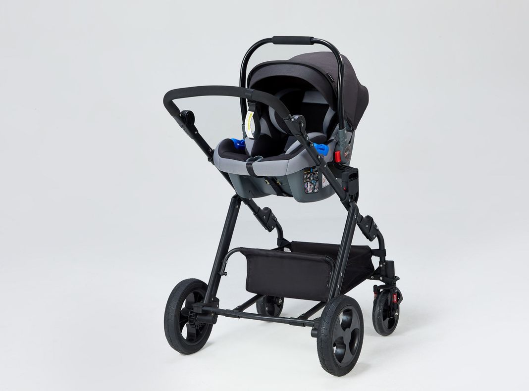 Coche Kidscool Cuna Travel System Negro-3