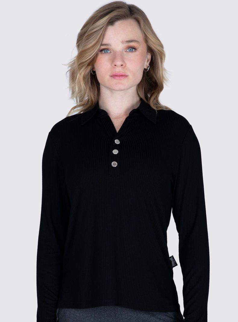 Polera Soft Manga Larga-0