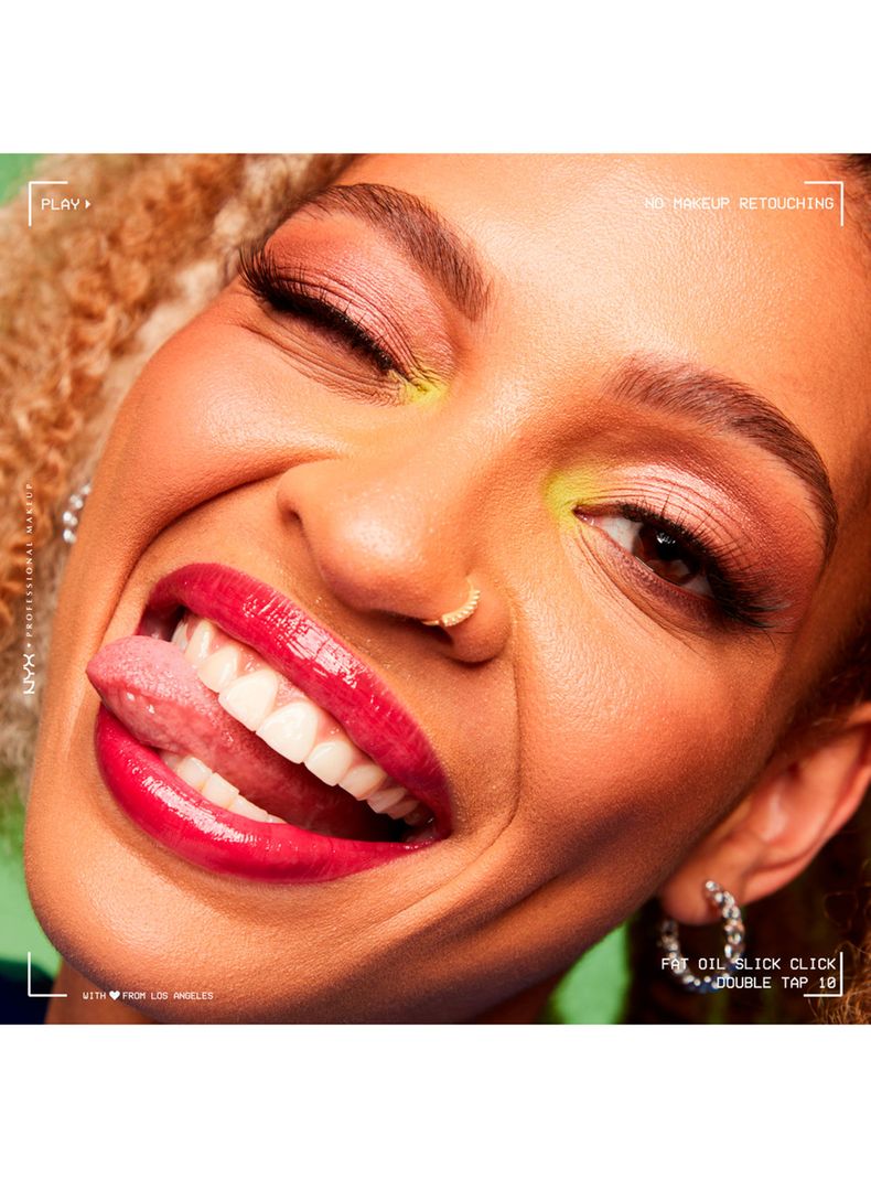 Brillo Labial Nyx Fat Oil Slick Click Hits Different 2 g-4