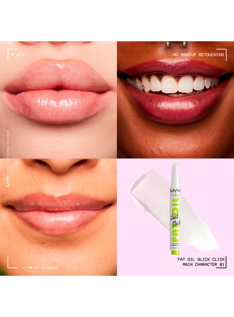 Brillo Labial Nyx Fat Oil Slick Click Main Character 2 g-3