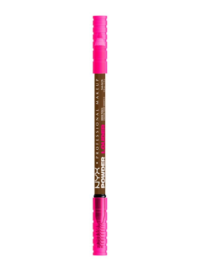 Lápiz de Cejas Nyx Powder Louder Brow Pencil Soft Brown 1.15 g-0