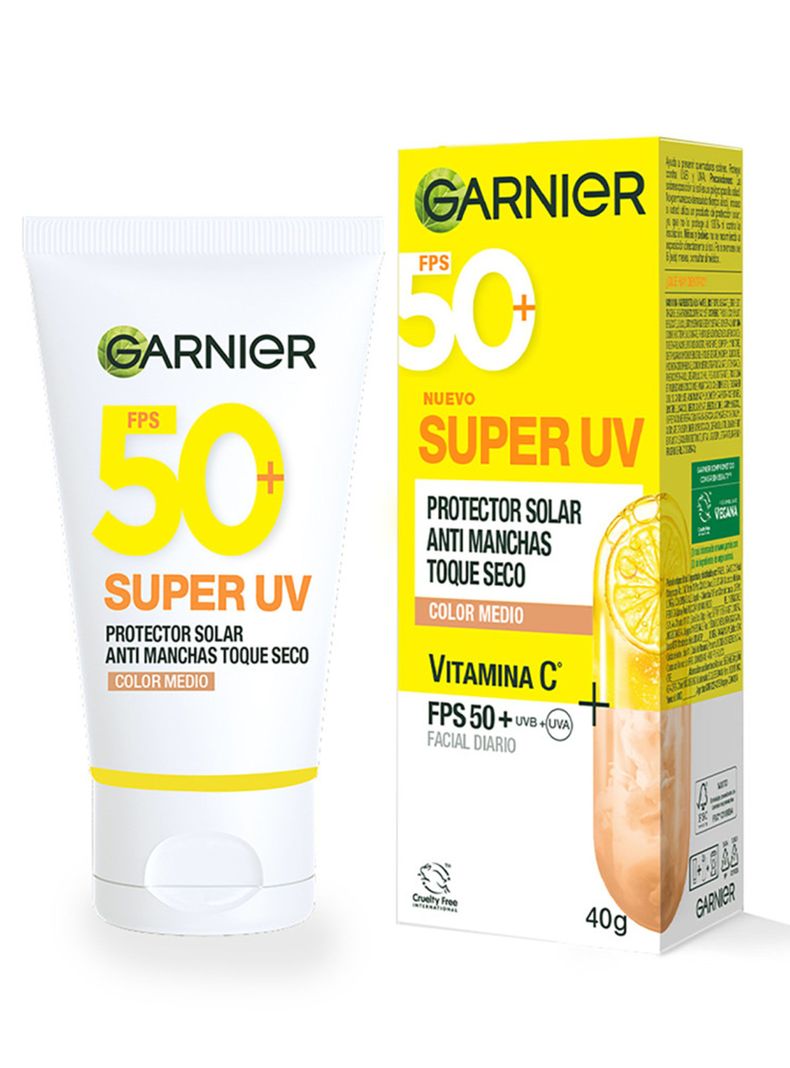 Super Uv De Express Aclara Anti-Manchas con Protector Solar Toque Seco Color Medio 37 ml-2