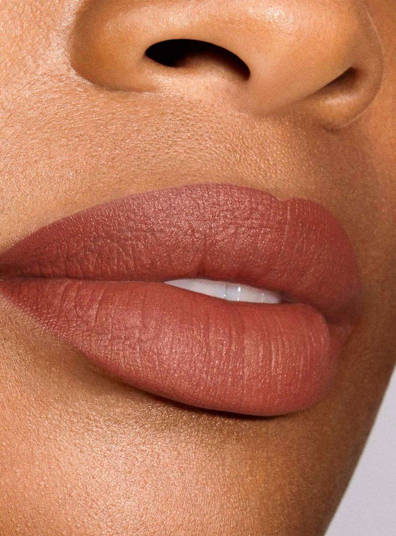 Labial  Pure Color Explicit Silk Matte Lipstick  Bare It All 0.7 g-1