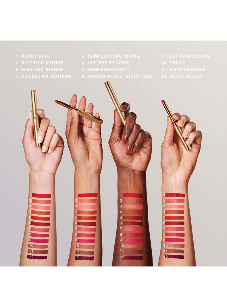 Labial  Pure Color Explicit Silk Matte Lipstick  Rebellious Rose Rated 0.7 g-5