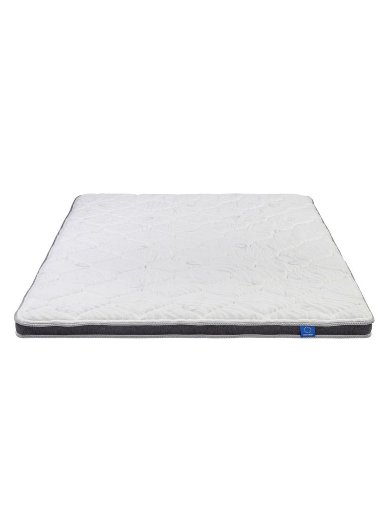 Topper Enrollado Salus 2 Plazas Box + Almohadas Salus-3