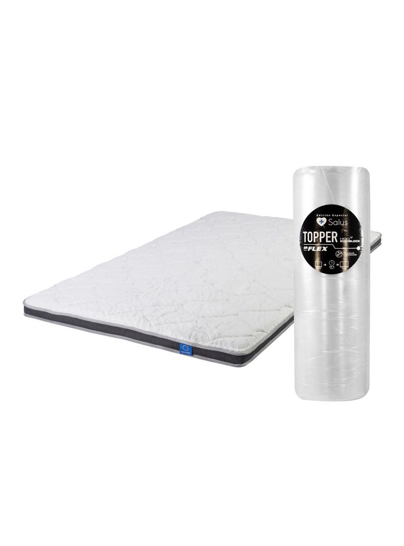 Topper Enrollado Salus 1.5 Plazas Box-0