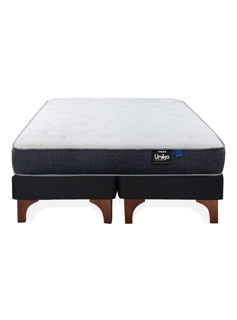Cama Europea Uniko 2 Plazas Box-1