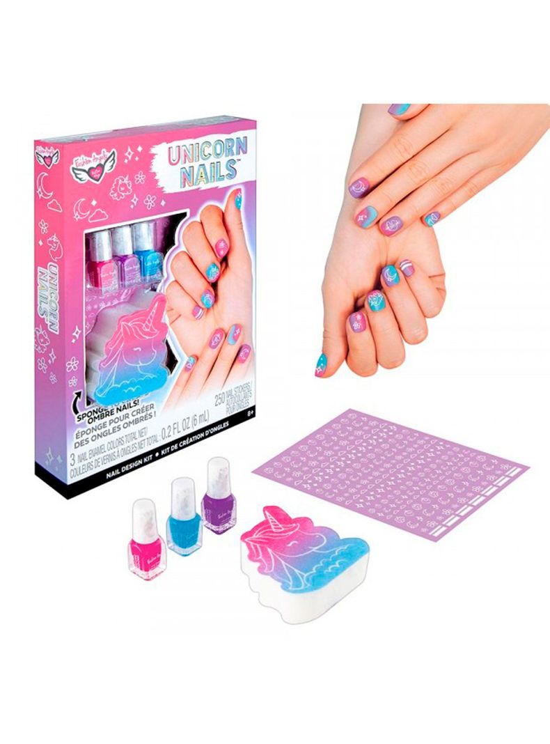 Diseño Uñas Estilo Unicornio-1
