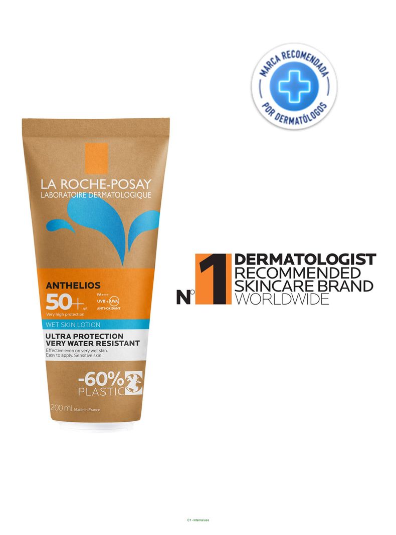 Protector Solar Anthelios Wet Skin FPS50+ 200ml-3