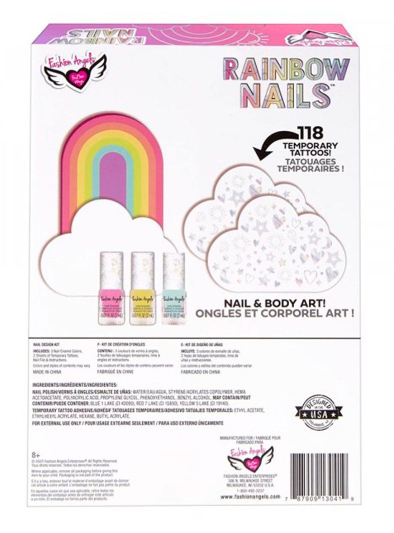 Diseño Uñas Estilo Arcoiris-2