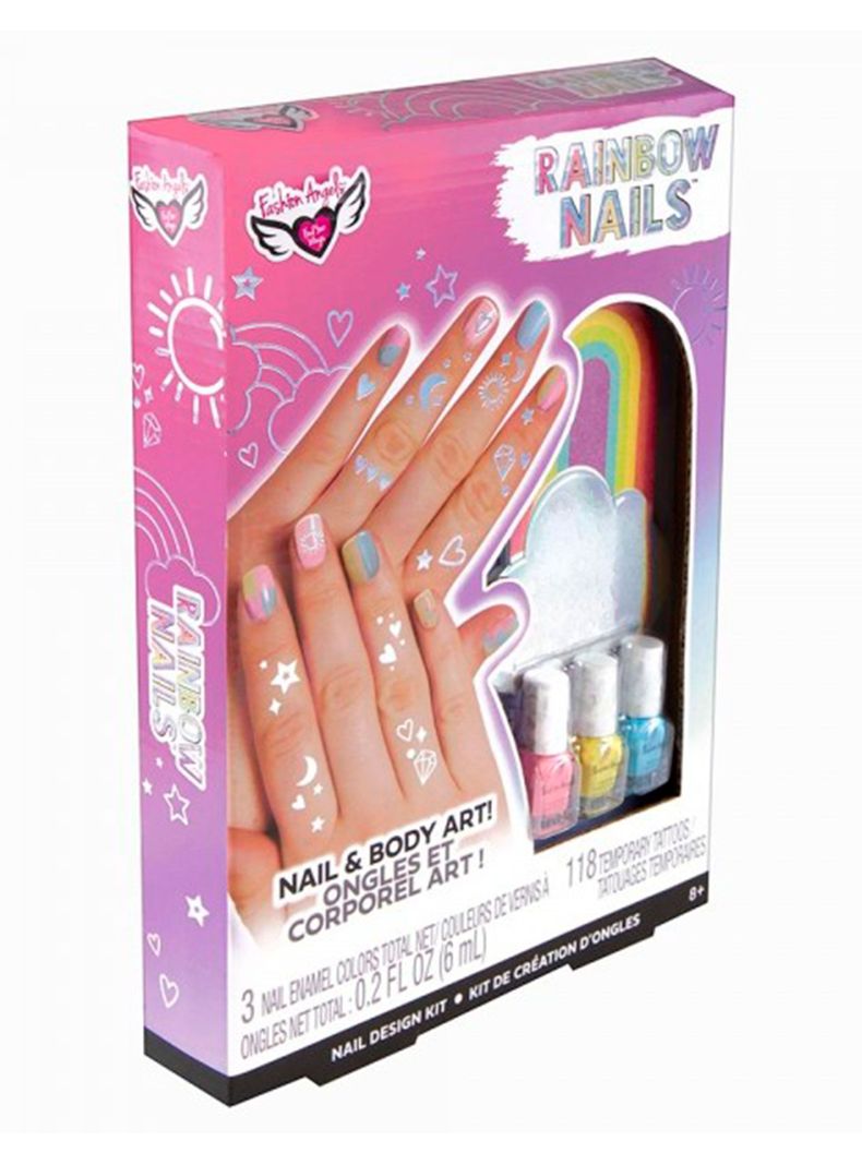 Diseño Uñas Estilo Arcoiris-0