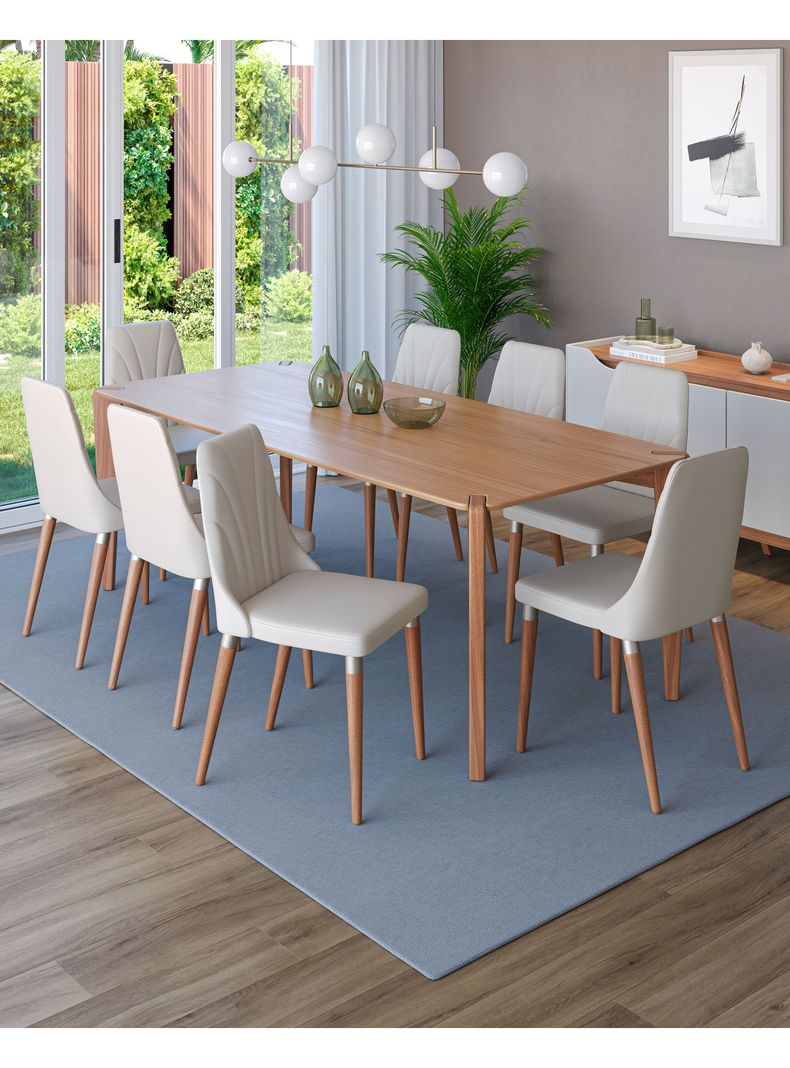 Juego Comedor Harmony + 8 Sillas-4