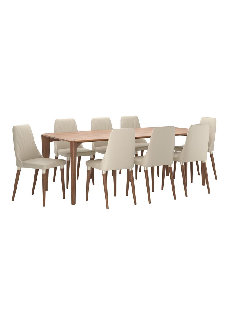 Juego Comedor Harmony + 8 Sillas Loren Mox-0