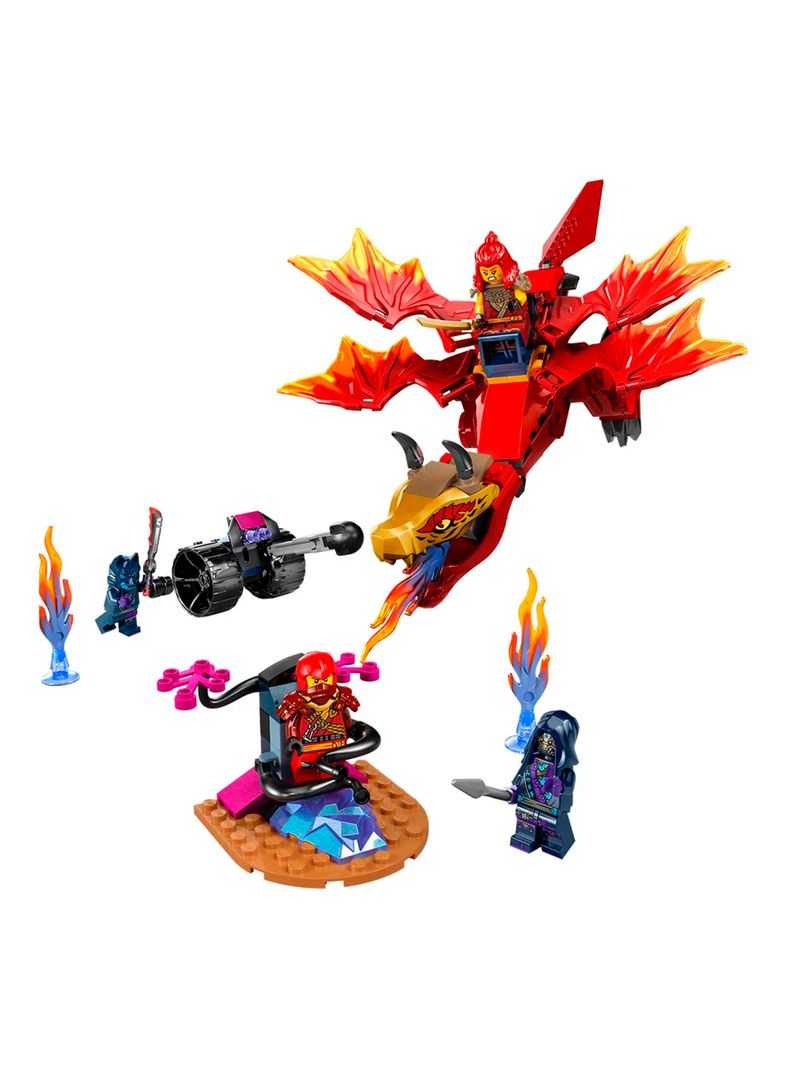 Lego Batalla del Dragón Fuente de Kai-2