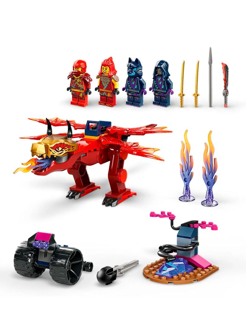 Lego Batalla del Dragón Fuente de Kai-3