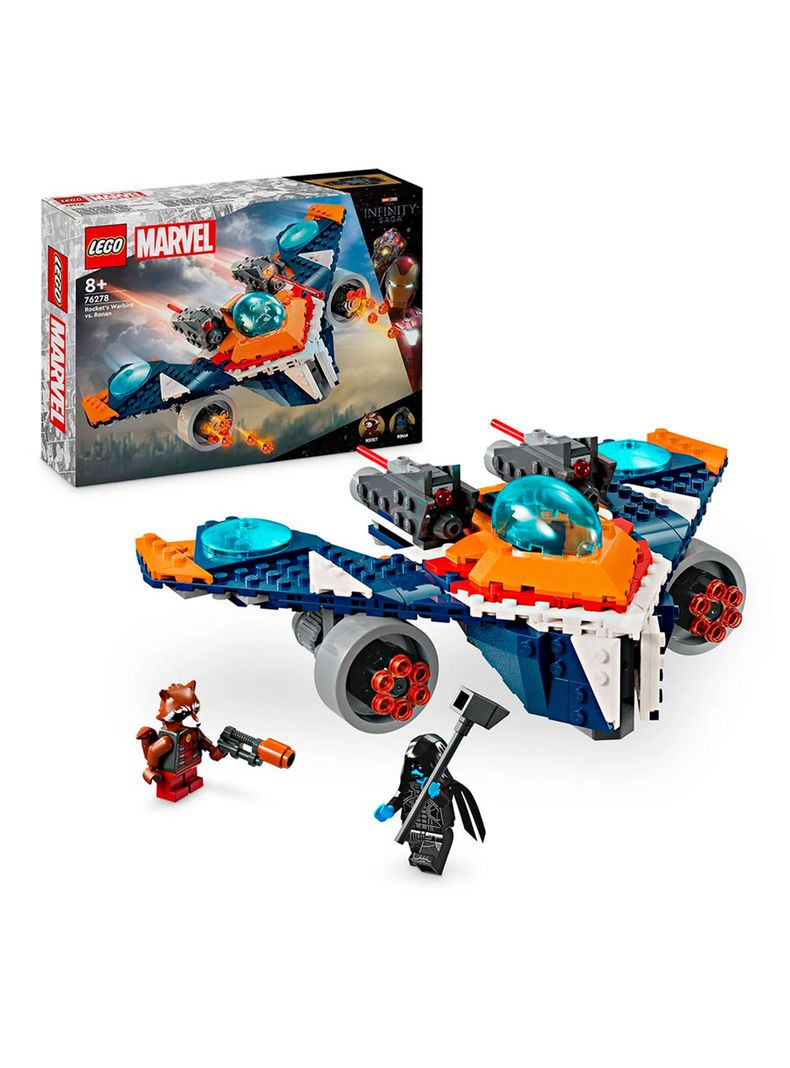 Lego Warbird de Rocket vs Ronan-1