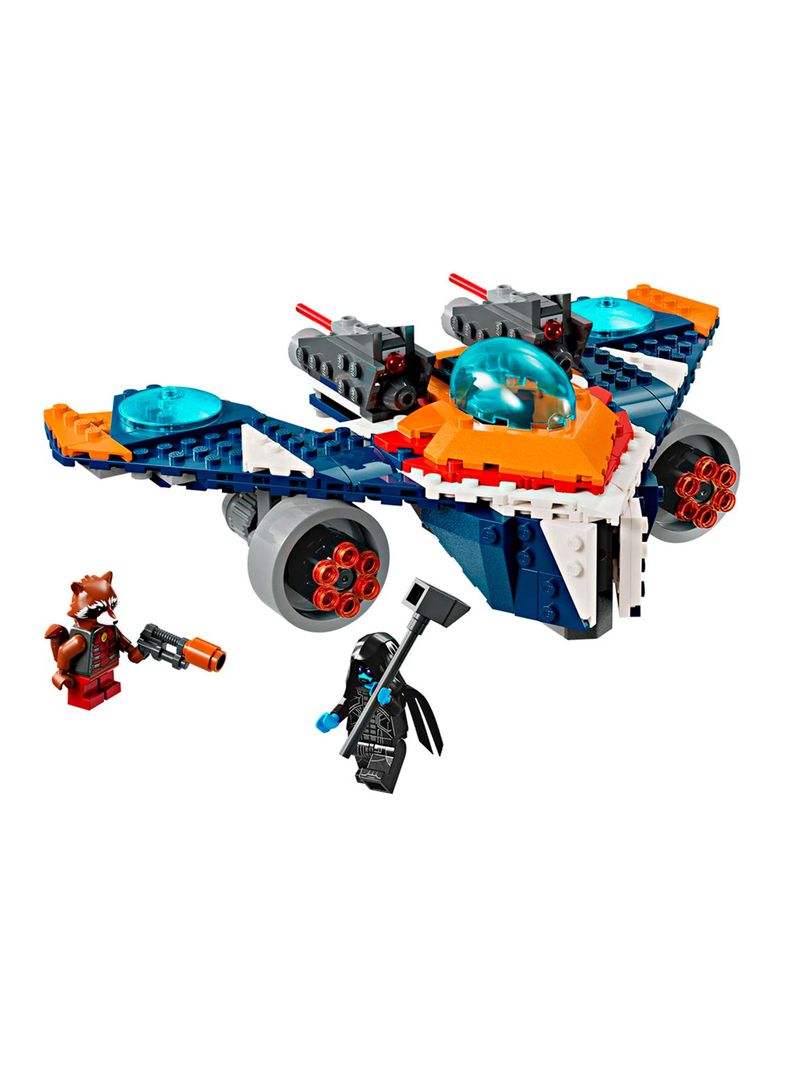 Lego Warbird de Rocket vs Ronan-2