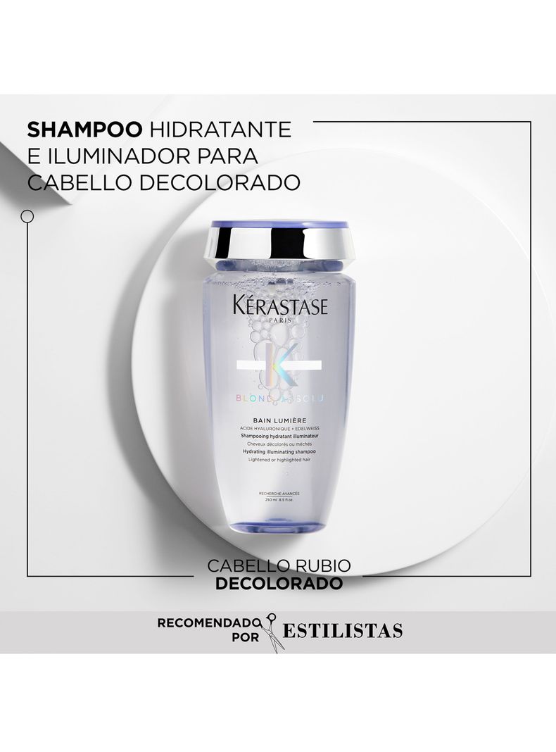 Set  Cabello Rubio Blond Absolu Shampoo 80ml + Acondicionador 75ml + Aceite 50ml Kérastase-2