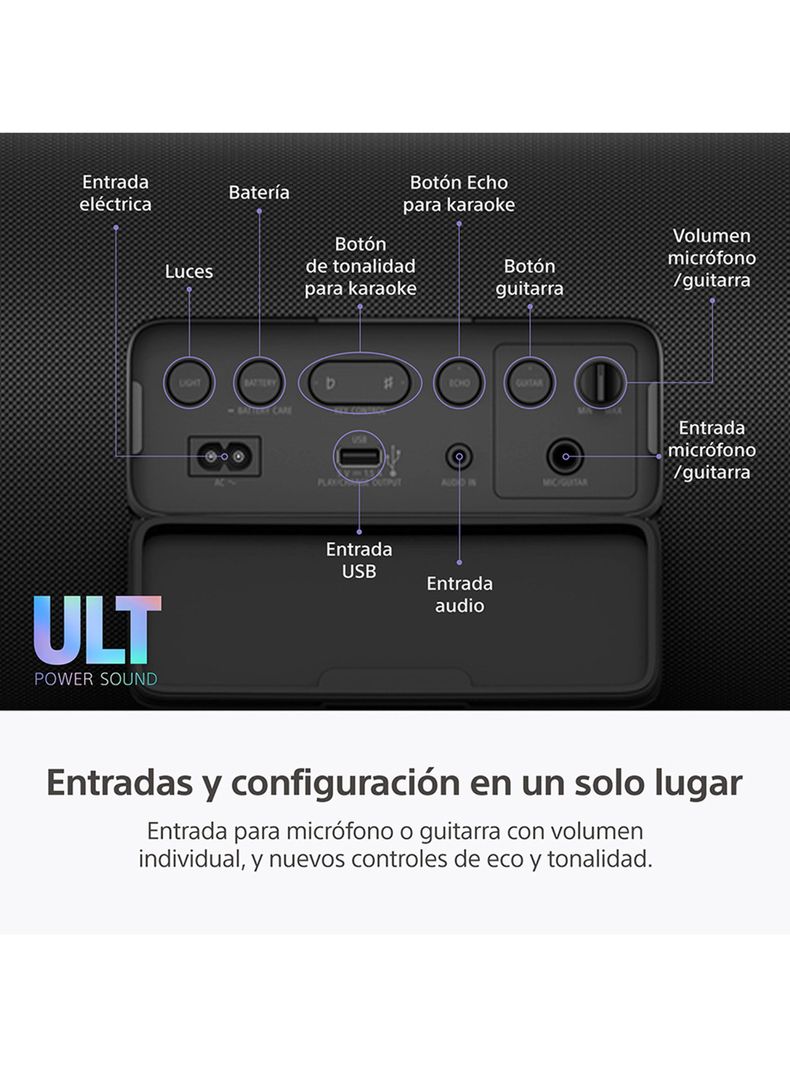 Parlante Bluetooth Portátil Inalámbrico ULT FIELD 7-3