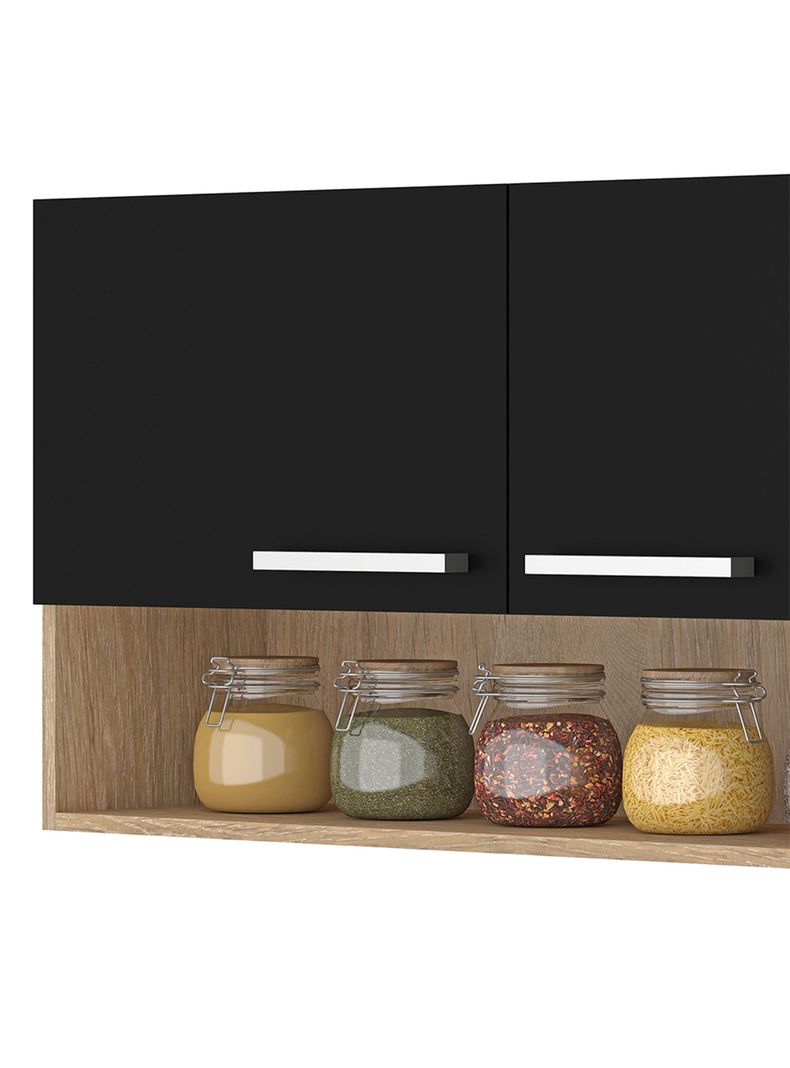 Kit Cocina Madri Simple Negro-4