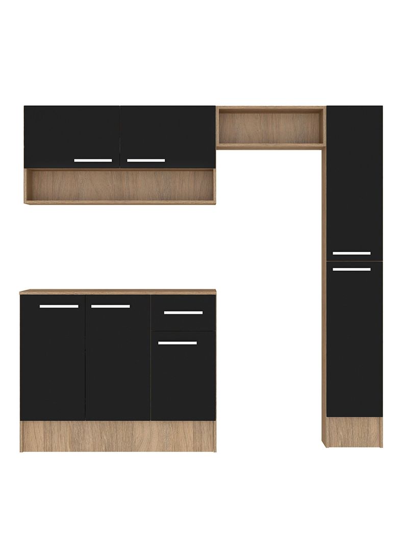 Kit Cocina Madri Simple Negro-0