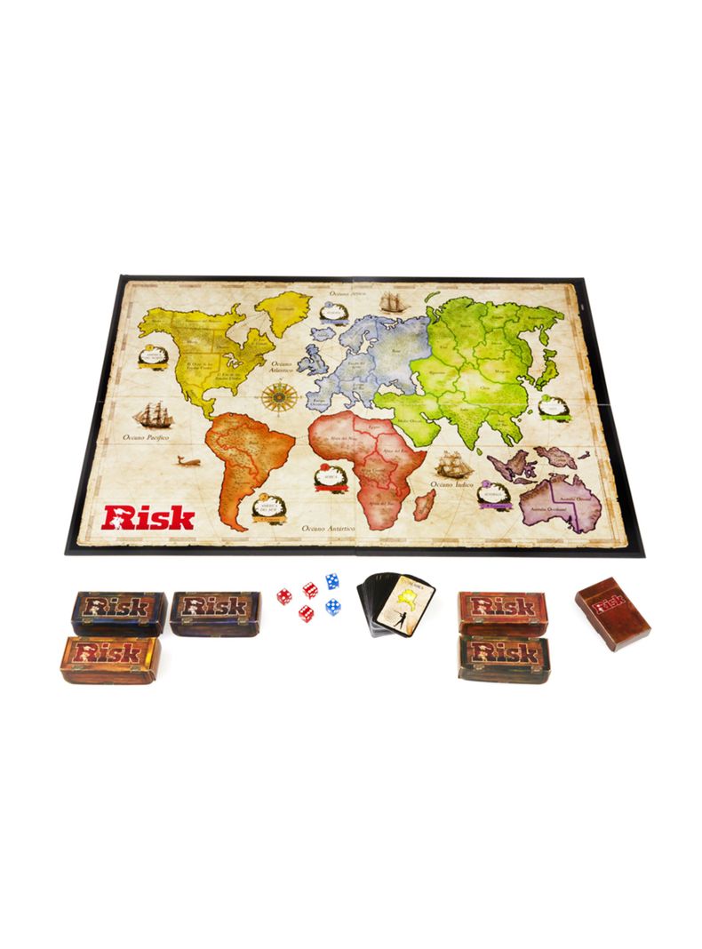 Juego Games de Mesa Risk Hasbro Gaming-3