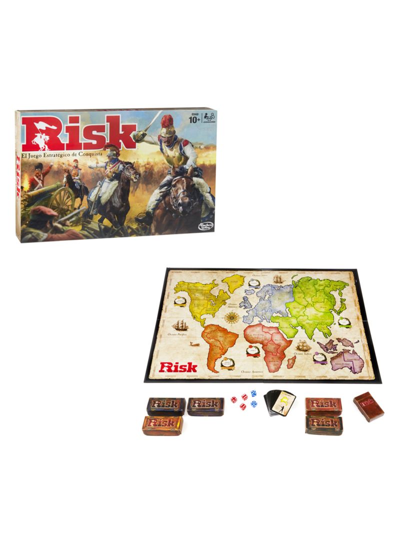Juego Games de Mesa Risk Hasbro Gaming-1