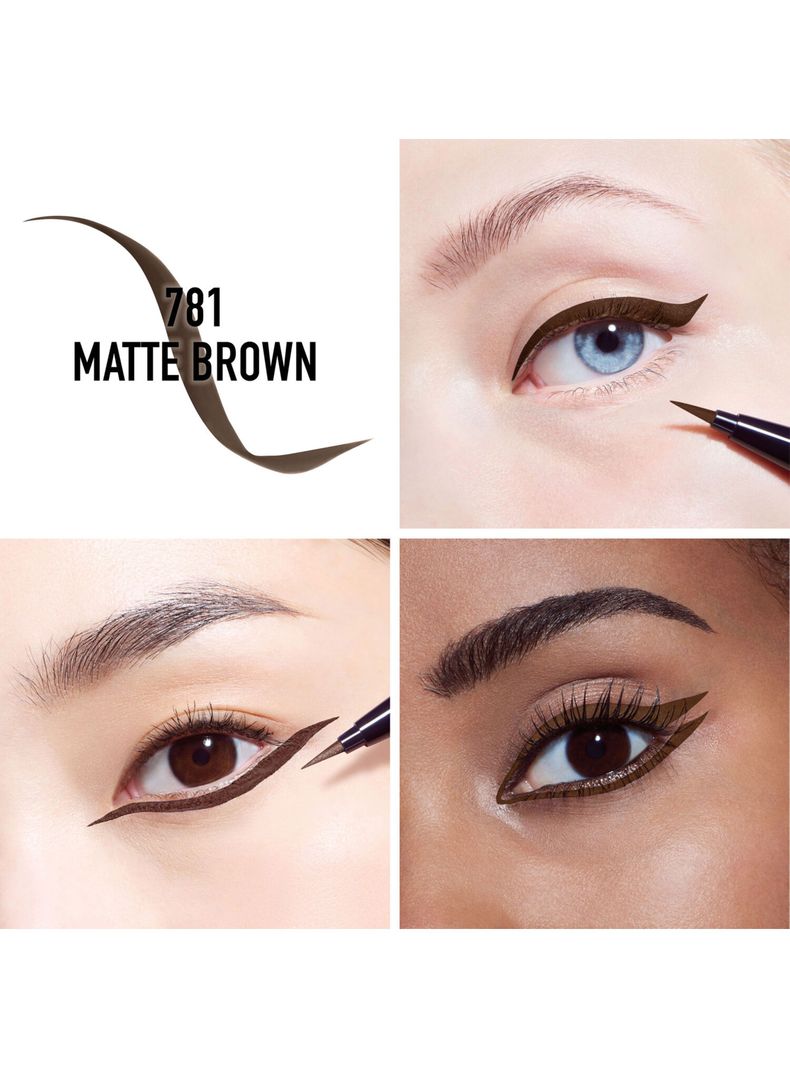 Delineador de Ojos Diorshow On Stage Liner 781 Matte Brown 0.55 ml-3